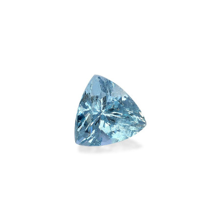 Aigue-Marine taille Trilliant Bleu 2.06 carats