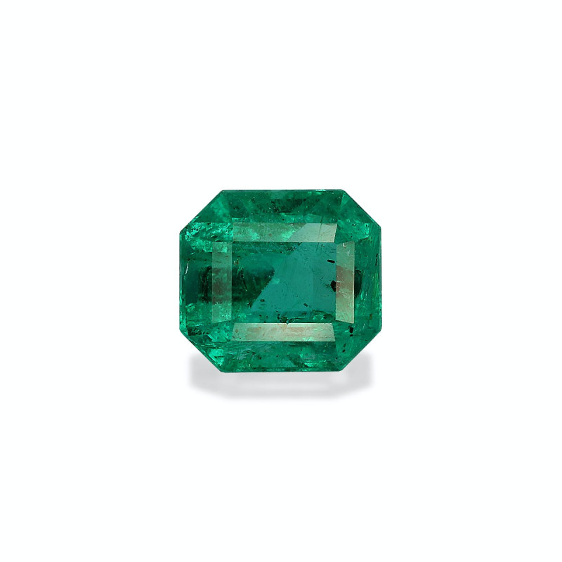 RECTANGULAR-cut Zambian Emerald Green 1.80 carats