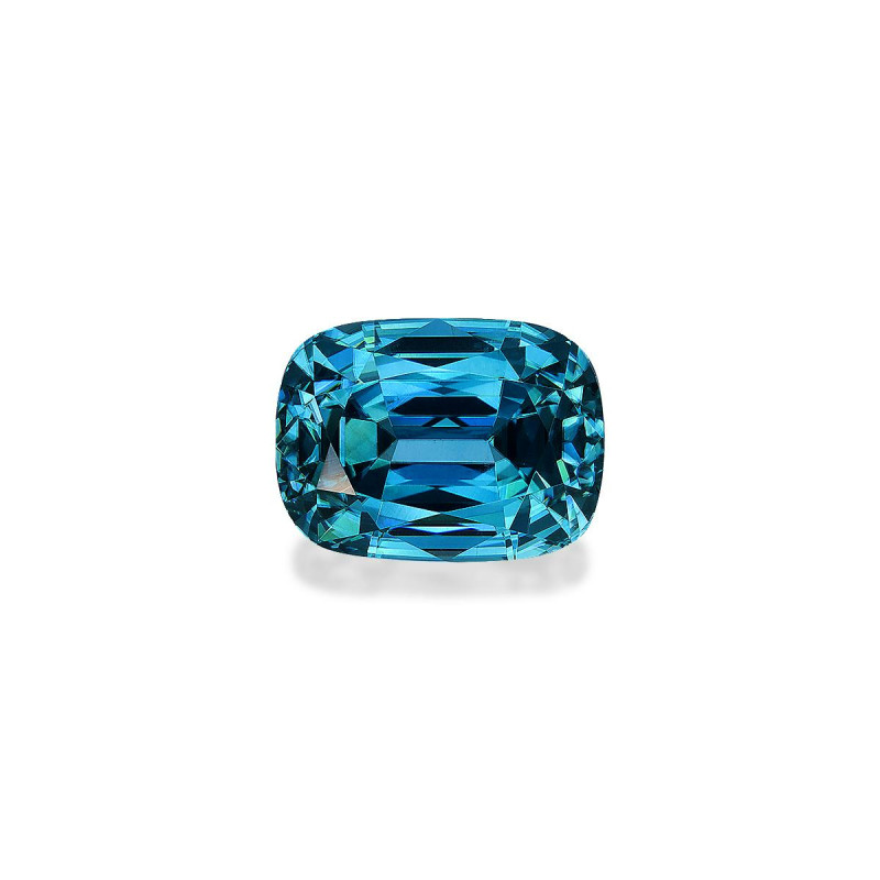 CUSHION-cut Blue Zircon Blue 12.03 carats