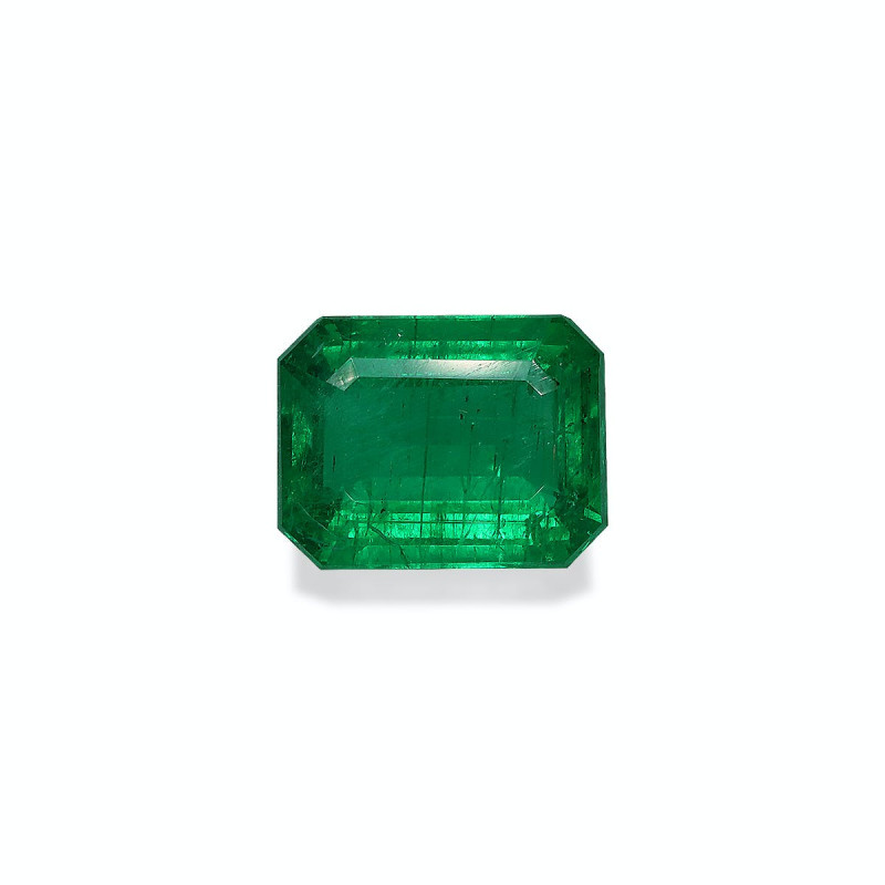 RECTANGULAR-cut Zambian Emerald Green 2.94 carats