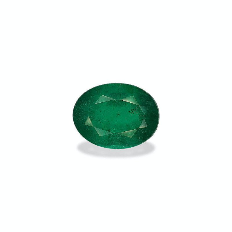 Ovale geslepen Zambiaanse smaragd Groen 1,91 karaat