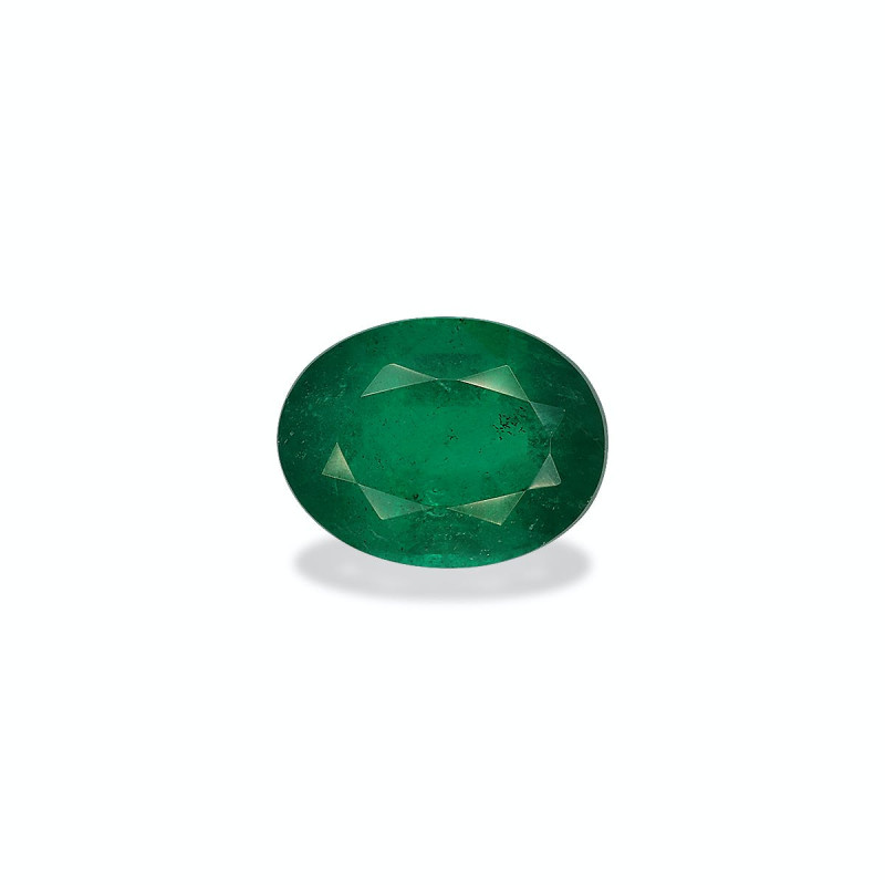 Emeraude de Zambie taille OVALE Vert 1.91 carats