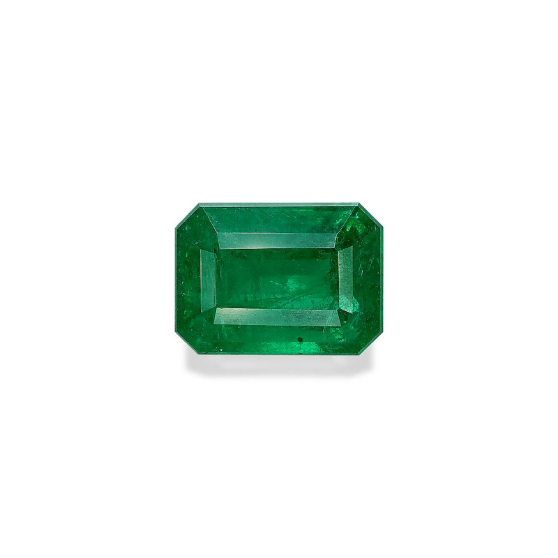赞比亚祖母绿 taille 矩形的 绿色 4.44 carats