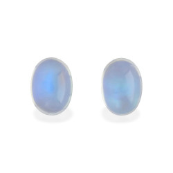 blauwe maansteen OVALE maat Wit 7.25 karaat