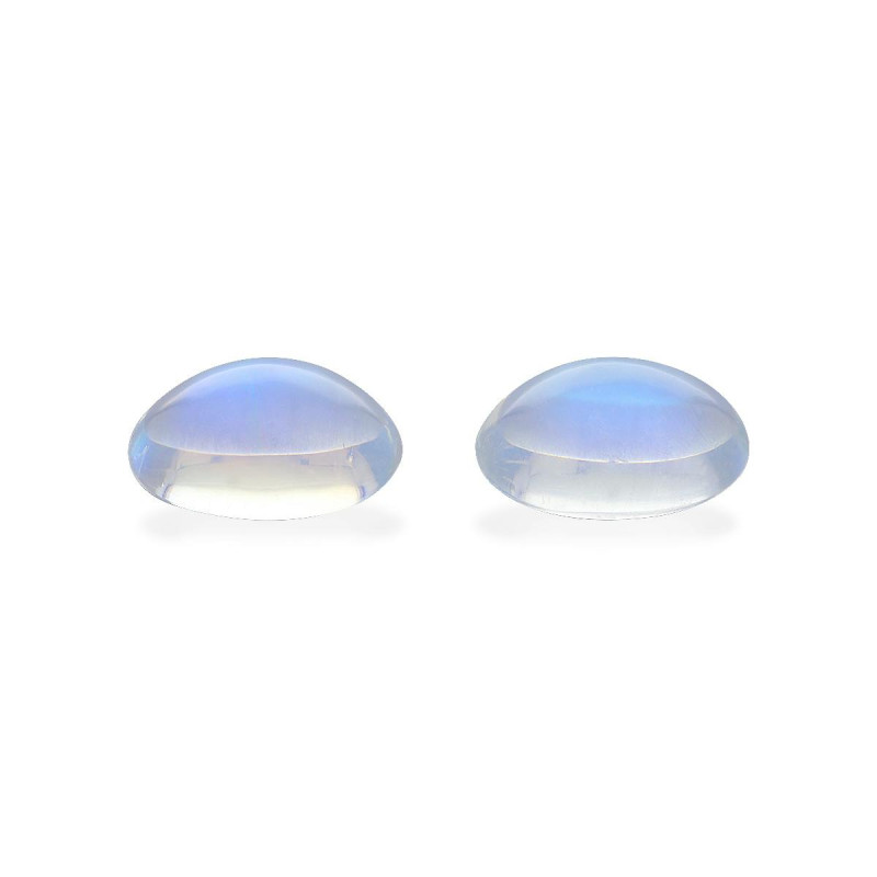 blue moonstone الحجم بيضاوي أبيض 10.41 