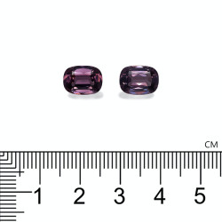 Violet spinel kussen geslepen Mauve Purple 5,25 karaat