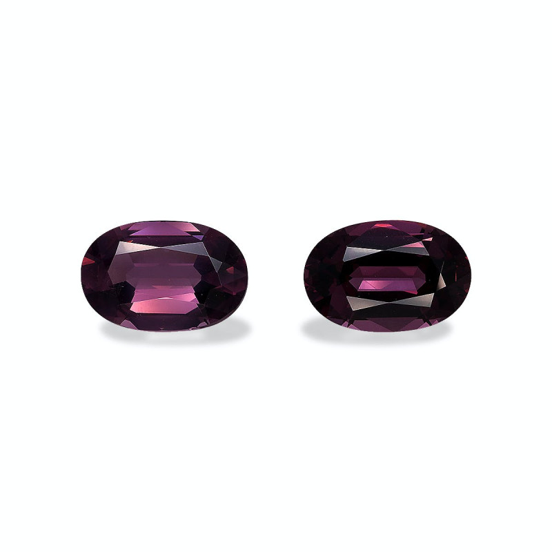 OVAL-cut Purple Spinel Grape Purple 7.72 carats
