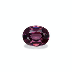 Ovale geslepen paarse Spinel Grape Purple 3.08 karaat