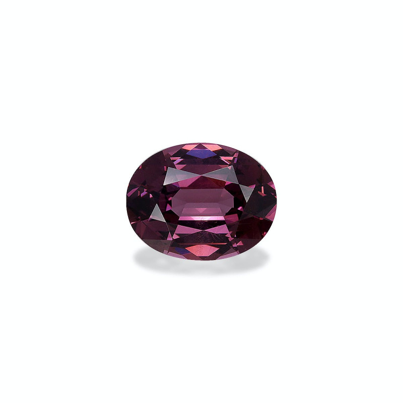OVAL-cut Purple Spinel Grape Purple 3.08 carats