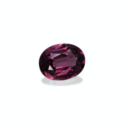 Ovale geslepen paarse Spinel Grape Purple 3.08 karaat