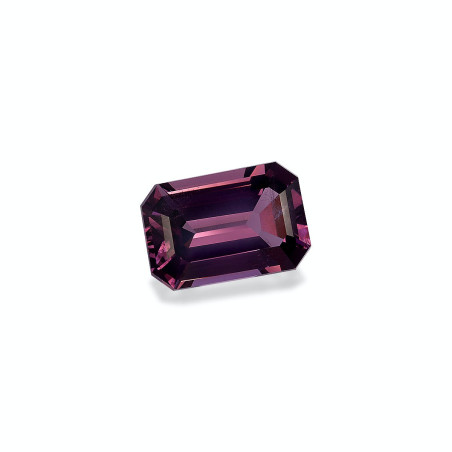 RECTANGULAR-cut Purple Spinel Grape Purple 2.84 carats