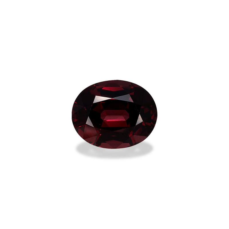 OVAL-cut Red Spinel Scarlet Red 3.48 carats