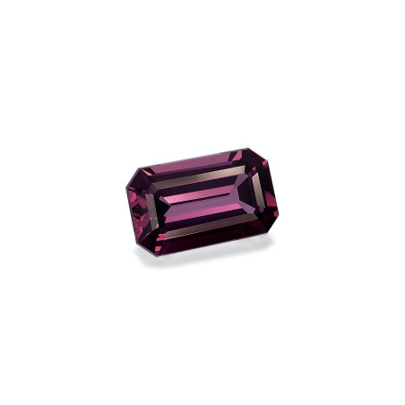 Violetter Spinell lengte RECHTECKIG Grape Purple 2.22 karaten