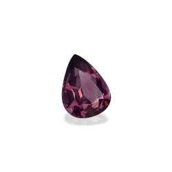 Paarse Spinel Peer geslepen Druif Paars 2.17 karaat