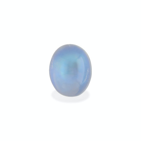 blue moonstone taille OVALE Blanc 13.74 carats