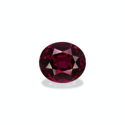 Ovale geslepen umbalite Magenta Paars 9.92 karaat