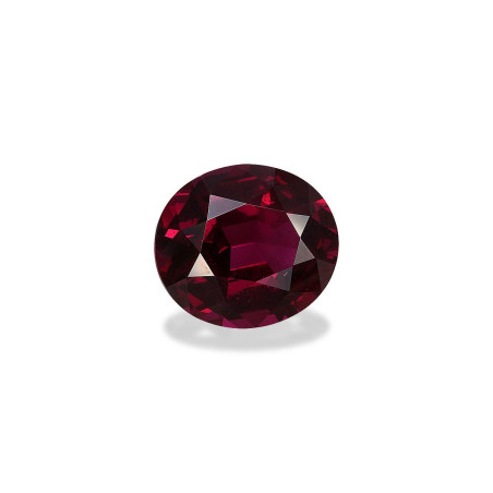 OVAL-cut umbalite Magenta Purple 9.92 carats