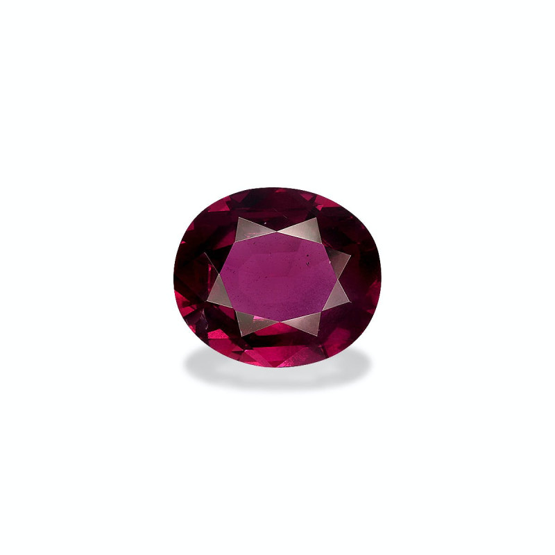 OVAL-cut umbalite Magenta Purple 4.93 carats