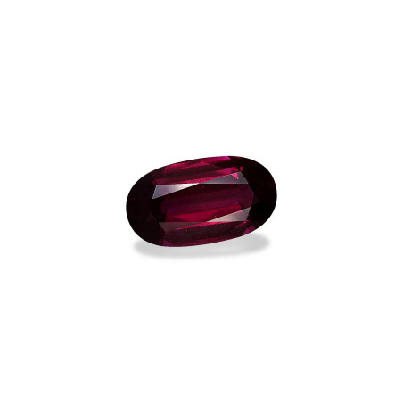 OVAL-cut umbalite Magenta Purple 7.40 carats