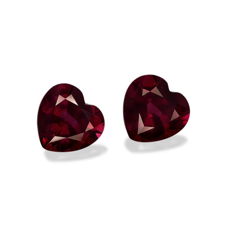 HEART-cut umbalite Magenta Purple 7.94 carats