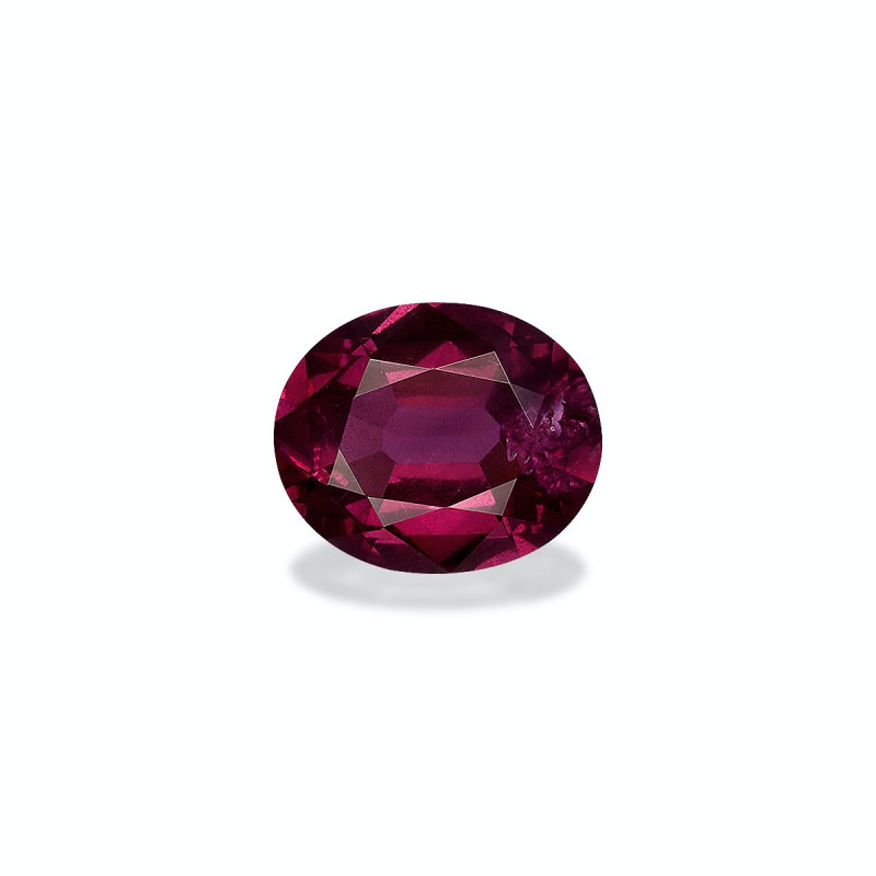 umbalite taille OVALE Magenta Purple 3.87 carats