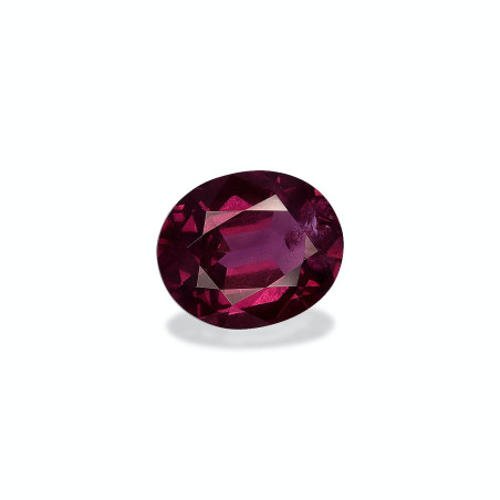 umbalite taille 椭圆形 品红紫色 3.87 carats
