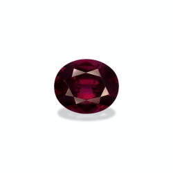 Ovale geslepen umbalite Magenta Paars 6.23 karaat