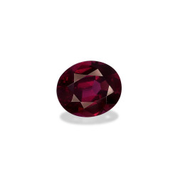 Ovale geslepen umbalite Magenta Paars 6.23 karaat