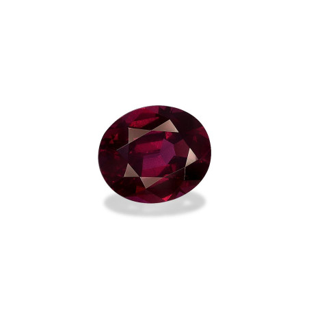 OVAL-cut umbalite Magenta Purple 6.23 carats