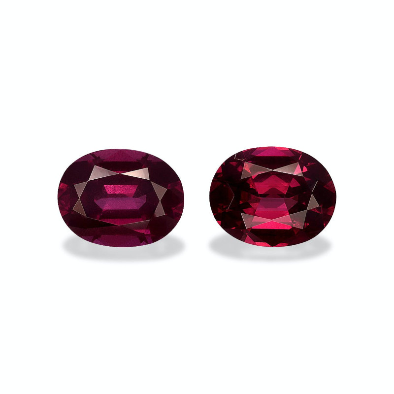 umbalite lengte OVAL Magenta-Lila 6.11 karaten