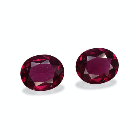 OVAL-cut umbalite Magenta Purple 9.21 carats