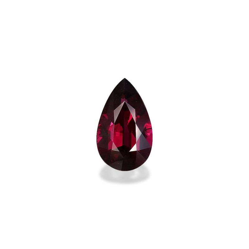 Pear-cut umbalite Magenta Purple 10.27 carats
