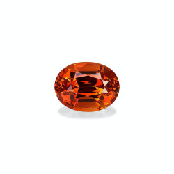 spessartite الحجم بيضاوي البرتقالي 6.08 