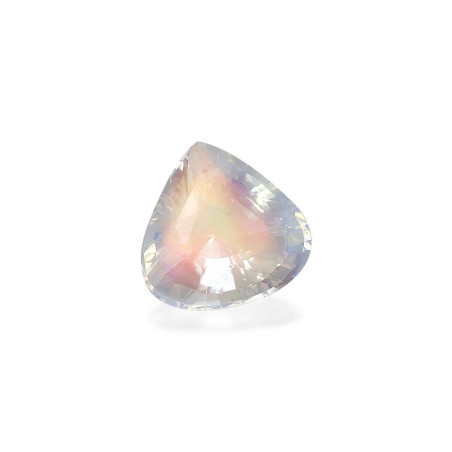 rainbow moonstone taille Poire Blanc 12.78 carats