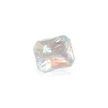 rainbow moonstone taille RECTANGULARE Blanc 11.42 carats