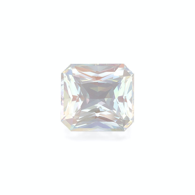 rainbow moonstone taille RECTANGULARE Blanc 11.83 carats
