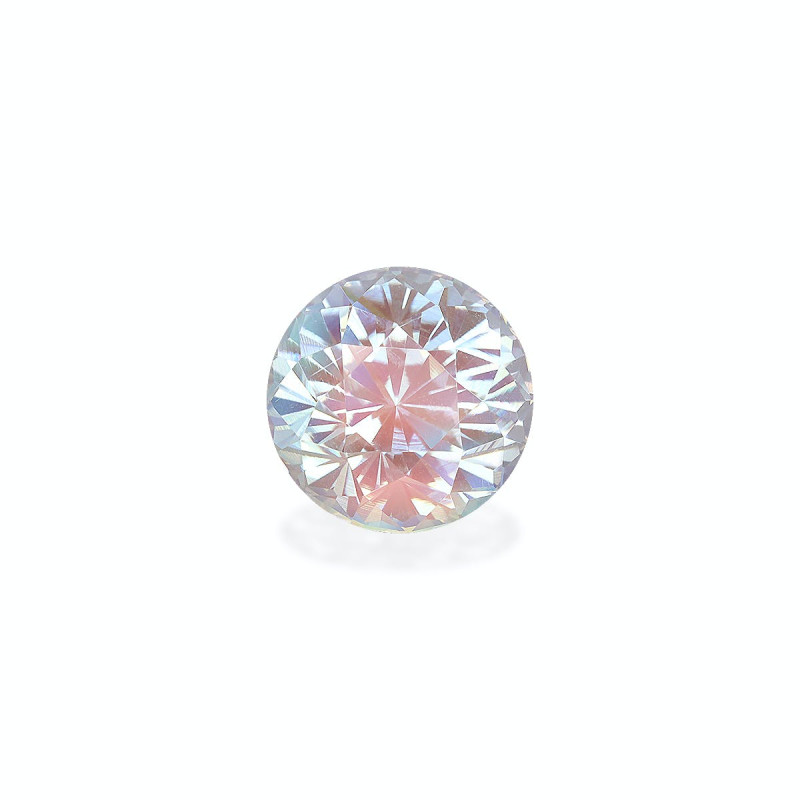 rainbow moonstone taille ROND Blanc 6.90 carats