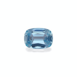 CUSHION-cut Aquamarine...