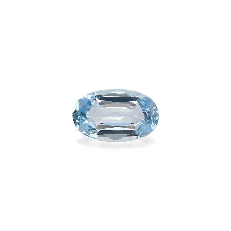 OVAL-cut Aquamarine Baby Blue 2.11 carats