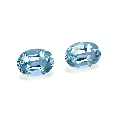 Aigue-Marine taille OVALE Bleu 3.85 carats