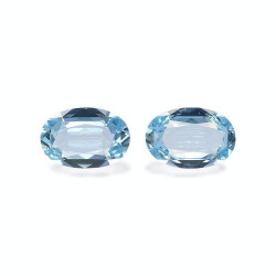 OVAL-cut Aquamarine Ice...