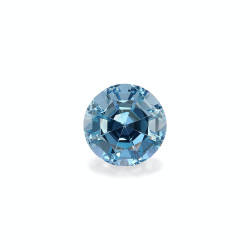 Aigue-Marine taille ROND 蓝色...