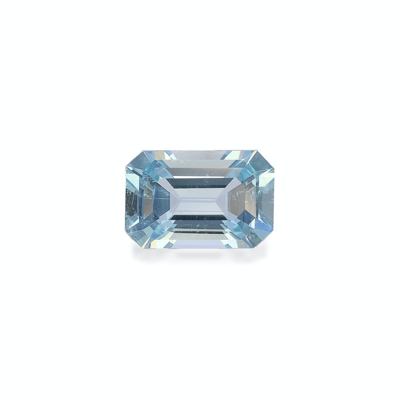 RECTANGULAR-cut Aquamarine Baby Blue 2.65 carats