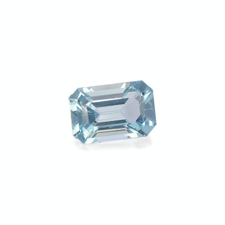 Aigue-Marine taille RECTANGULARE Baby Blue 2.65 carats