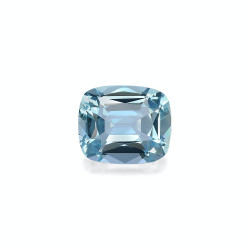 CUSHION-cut Aquamarine Ice...