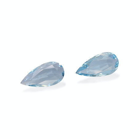 Aigue-Marine taille Poire Ice Blue 2.66 carats