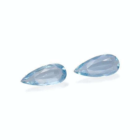 Aigue-Marine taille Poire Ice Blue 2.01 carats