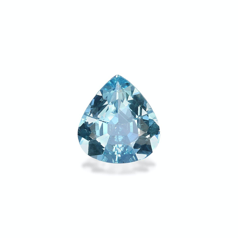 Pear-cut Aquamarine Ice Blue 1.83 carats