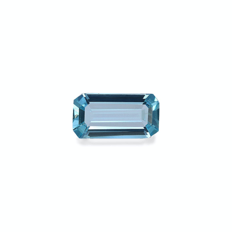 Aigue-Marine taille RECTANGULARE Ice Blue 1.36 carats