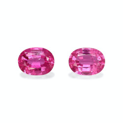 روبيليت الحجم بيضاوي Fuscia Pink 2.58 